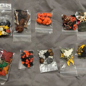 Fall/Halloween buttons NIPs